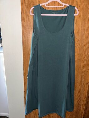 Eileen Fisher stretchy cotton dress 1x